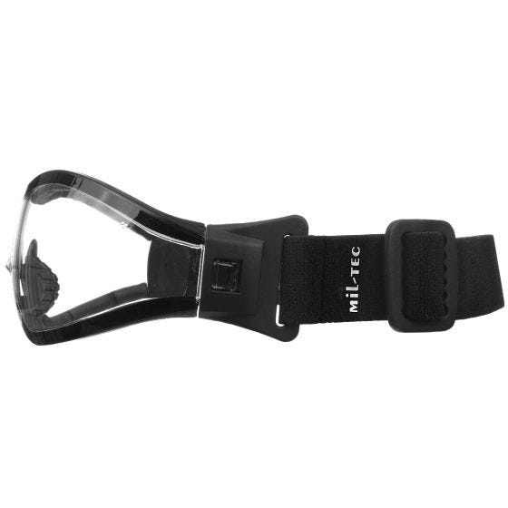 Mil-Tec Commando Para Stofbrillen - Transparant