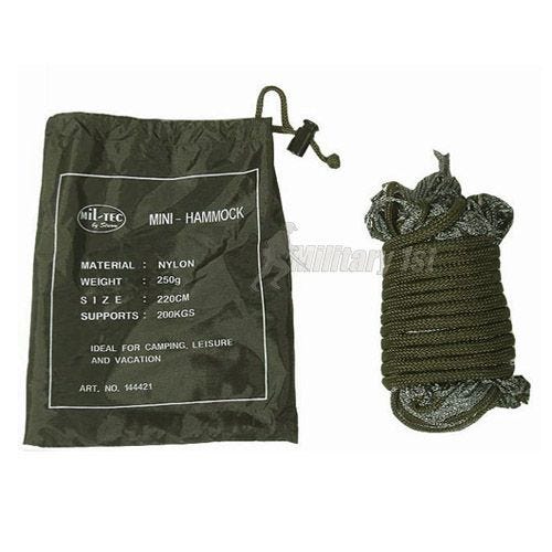 Mil-Tec Minihangmat Nylon - Olijf