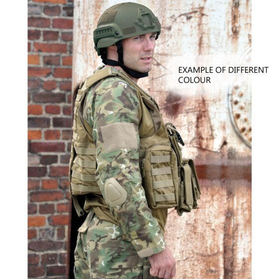 Mil-Tec M.Release MOLLE Gevechtsvests - Olijf