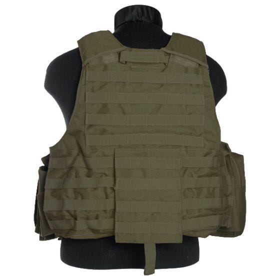 Mil-Tec M.Release MOLLE Gevechtsvests - Olijf