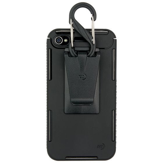 Nite Ize Connect Case for iPhone 4/4S Telefoonhoesje - Roze Doorschijnend