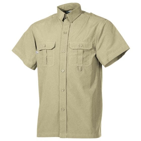 Fox Outdoor Overhemd met Korte Mouwen Outdoor - Khaki