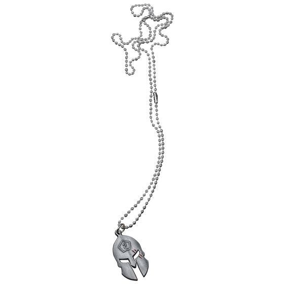 Pentagon Spartan Necklace Antique Silver