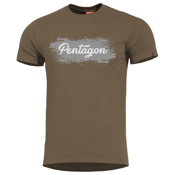 Pentagon Ageron Grunge T-shirt - Terra Brown