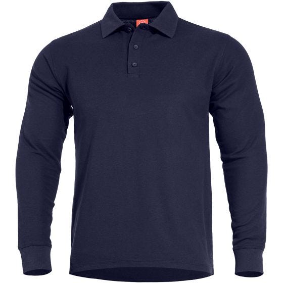 Pentagon Aniketos Lang Poloshirt - Navy Blue