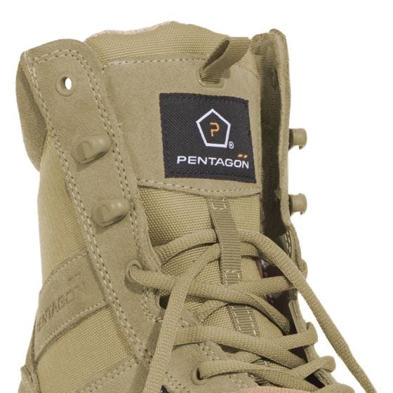 Pentagon Odos Laarzen 8" Suède - Coyote