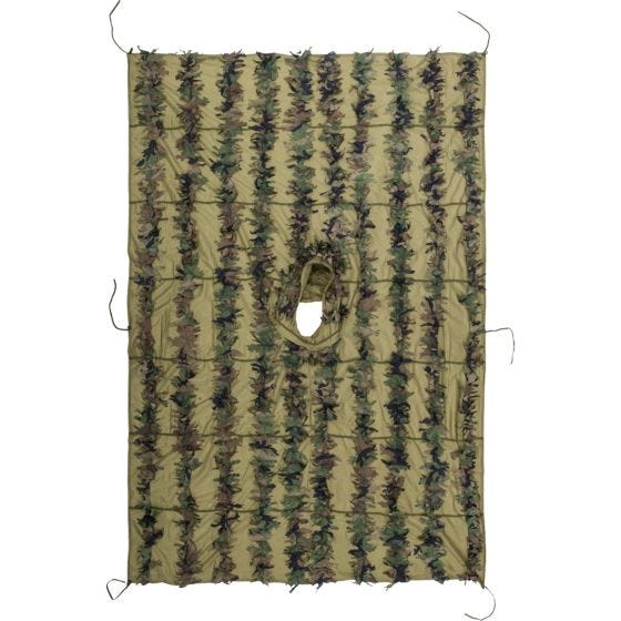 Helikon Leaf Ghillie Poncho - US Woodland