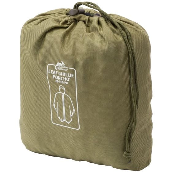 Helikon Leaf Ghillie Poncho - US Woodland