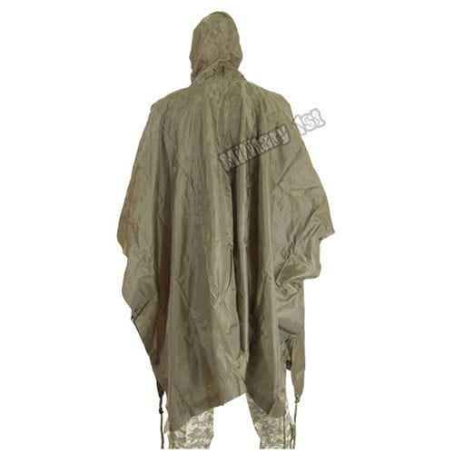 Mil-Tec Waterdichte Poncho Ripstop - Olijf