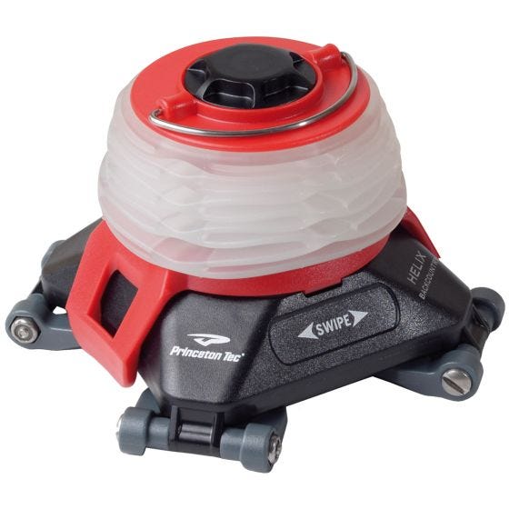 Princeton Tec Helix Backcountry Lantaarn - Zwart/Rood