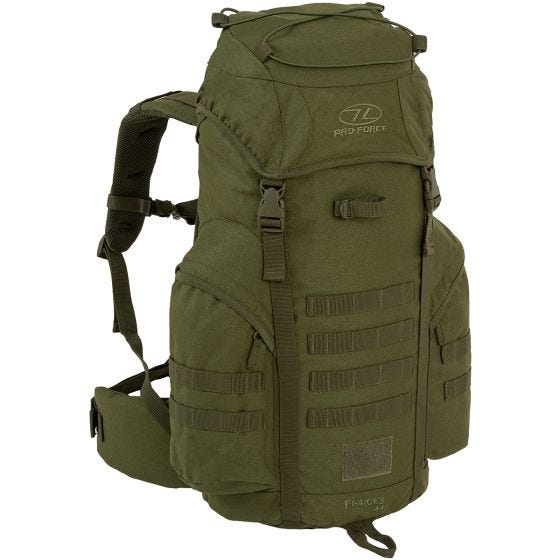 Highlander Forces Loader Rugzak 44 L. - Olijf