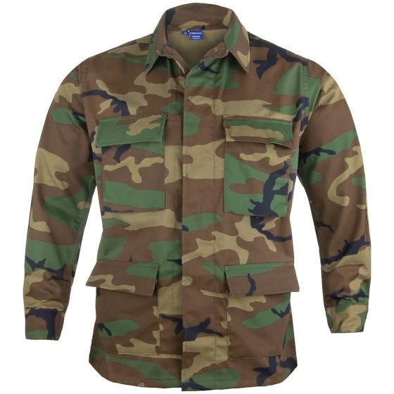 Propper BDU Jas Keperpolykatoen - Woodland