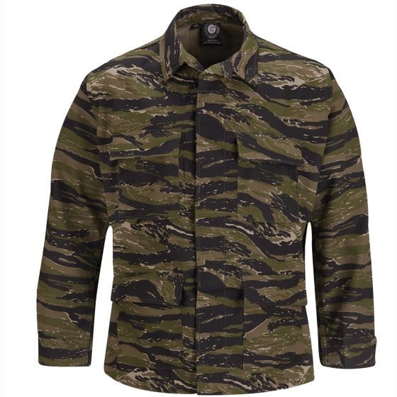 Propper BDU Uniformjas Polykatoen Ripstop - Asian Tiger Stripe