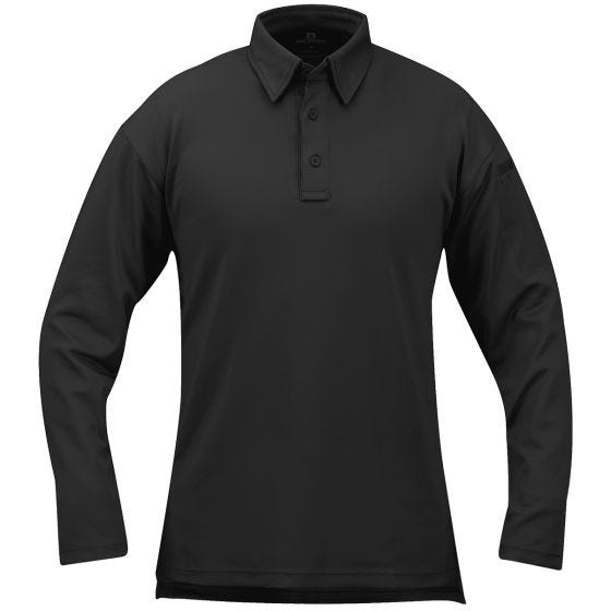 Propper I.C.E. Performance Polo met Lange Mouwen Heren - Zwart