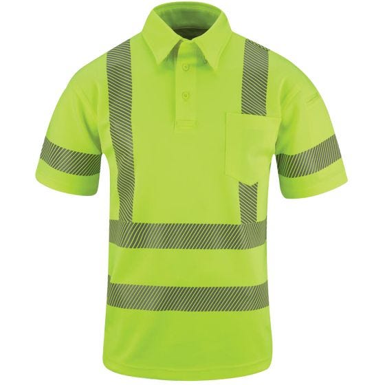 Propper I.C.E. ANSI III Performance Polo met Korte Mouwen Heren - Hi-Viz Yellow