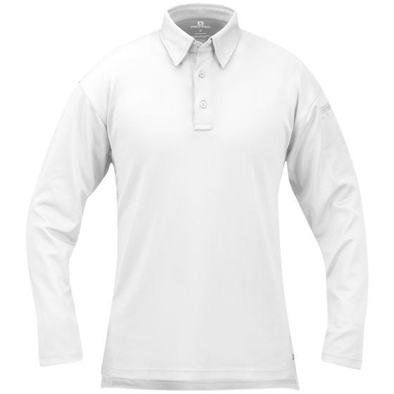 Propper I.C.E. Performance Polo met Lange Mouwen Heren - Wit