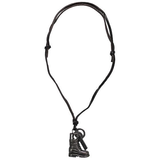Pure Trash Boot Ketting Zilver