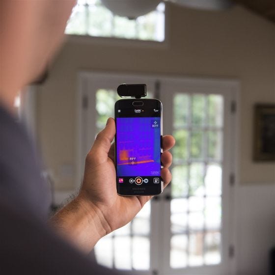 Seek Thermal Android Compacte Camera - Zwart
