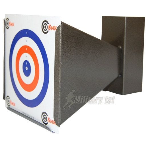 SMK Trumpet Doelwit met Luchtbukskogelvanger 14x14