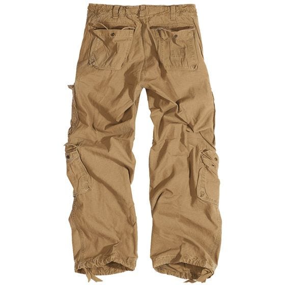 Surplus Airborne Vintage Broek - Coyote