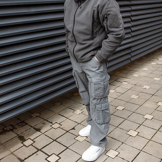 Surplus Airborne Vintage Broek - Grijs