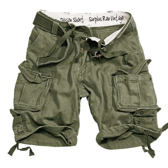 Surplus Division Short - Olijf