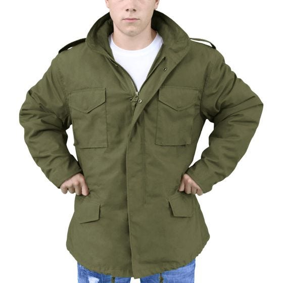 Surplus M65 Jack - Olijf