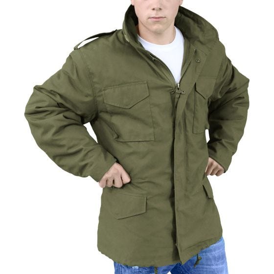 Surplus M65 Jack - Olijf
