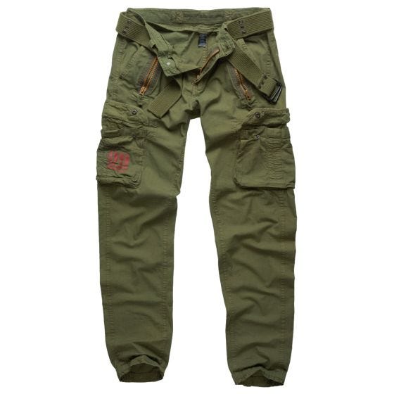 Surplus Royal Traveler Slimmy Broek - Royal Green