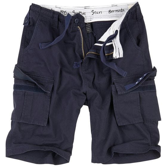 Surplus Stars Bermudashort - Donkerblauw