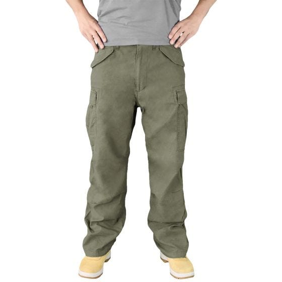 Surplus Vintage Fatigues Broek - Olijf