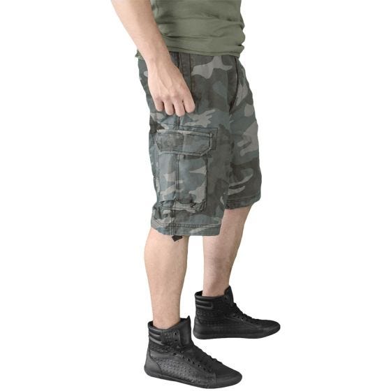 Surplus Vintage Short - Gebleekte Night Camo