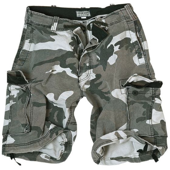 Surplus Vintage Short - Gebleekt Stad