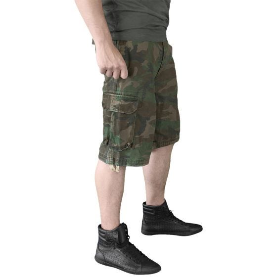 Surplus Vintage Short - Gebleekt Bos
