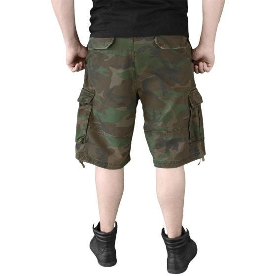Surplus Vintage Short - Gebleekt Bos