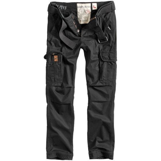 Surplus Premium Slimmy Broek - Zwart Gebleekt