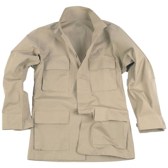 Teesar BDU Overhemd Ripstop - Khaki