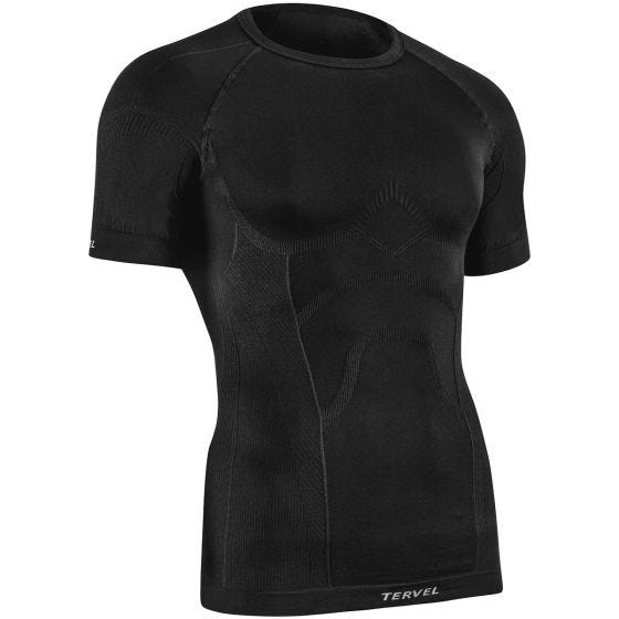 Tervel Comfortline Overhemd met Korte Mouwen - Zwart