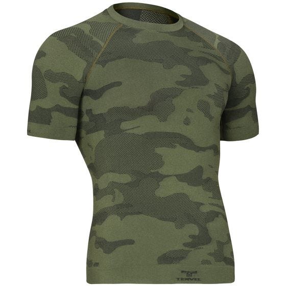 Tervel Optiline Light Tactical Overhemd met Korte Mouwen - Military/Grijs
