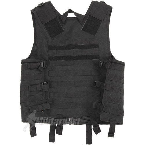 MFH MOLLE Vest - Lichtzwart