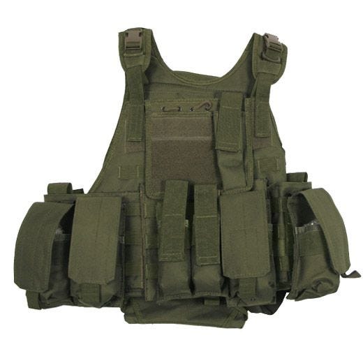 MFH Ranger MOLLE Tactisch Vest - Olijf