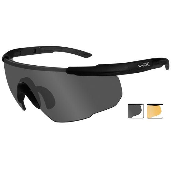 Wiley X Saber Advanced Standaard brillen - Smoke Grey + Light Rust Glazen / Matte Black Montuur