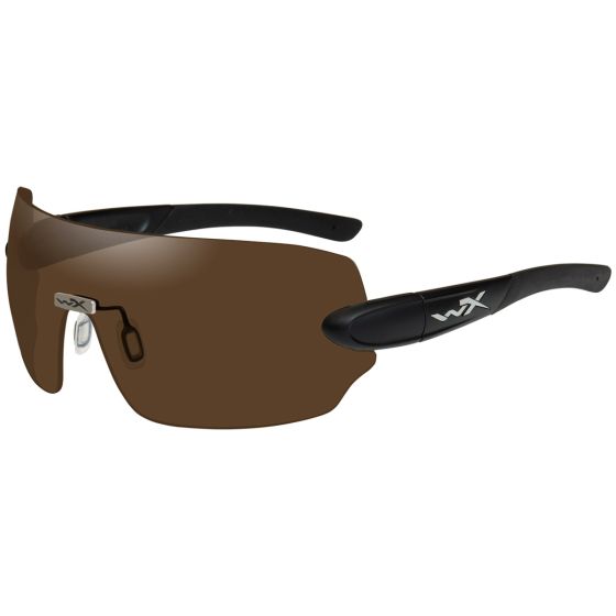 Wiley X WX Detection Standaard brillen - Helder + Geel + Oranje + Paars + Copper Glazen / Matte Black Montuur