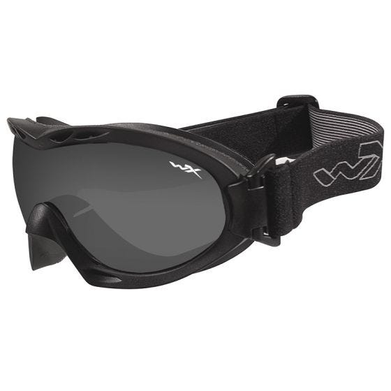 Wiley X Nerve Stofbrillen - Smoke Grey + Helder Glazen / Matte Black Montuur