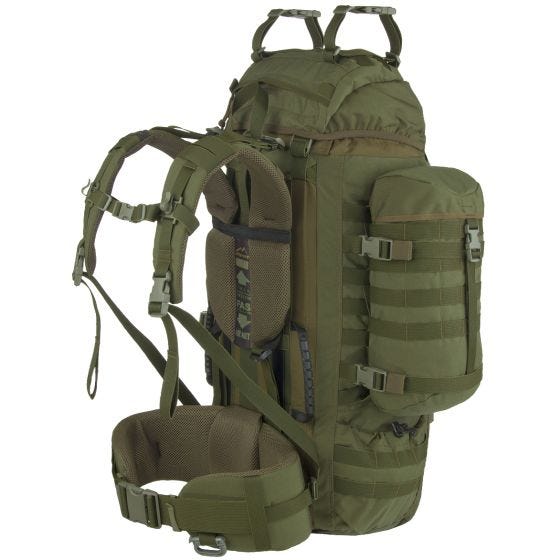 Wisport Raccoon Rugzak 65 L. - Olijfgroen