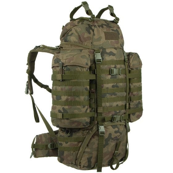 Wisport Raccoon Rugzak 65 L. PL Woodland