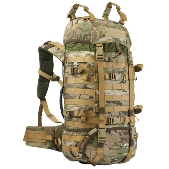 Wisport Raccoon Rugzak 45 L. MultiCam
