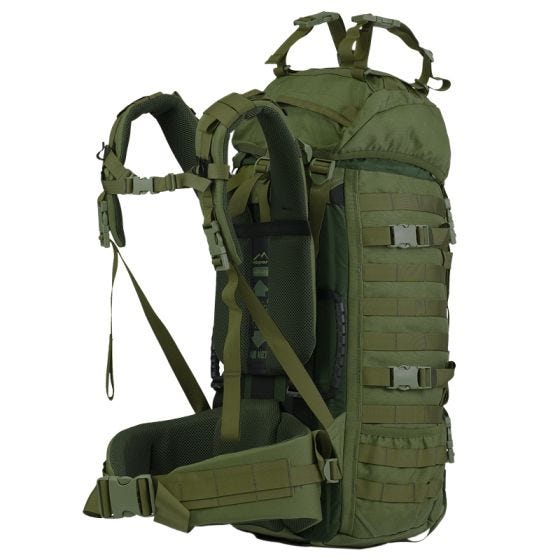Wisport Raccoon Rugzak 45 L. - Olijfgroen