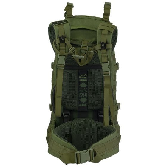 Wisport Raccoon Rugzak 45 L. - Olijfgroen