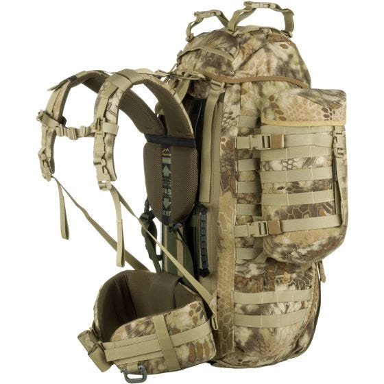 Wisport Raccoon Rugzak 65 L. Kryptek Highlander
